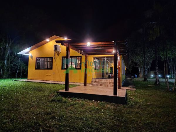 Chácara Casa nova, toda produtiva com 2 tanques de peixes agua...