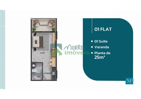 Apartamentos FLAT 25m² a 75m² em João Pessoa na Paraíba