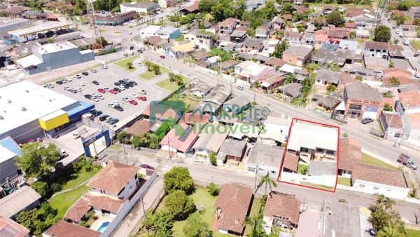 Salão Comercial com Loja e Residência e estacionamento 457m²  ...