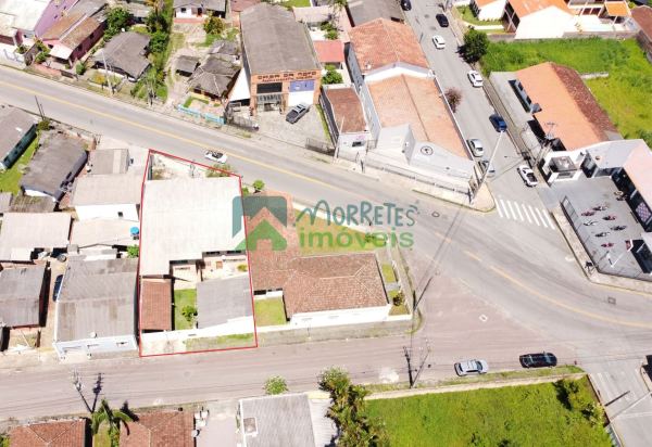 Salão Comercial com Loja e Residência e estacionamento 457m²  ...