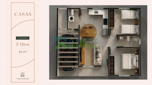 Casa em condomínio fechado, MORRETES - PR
